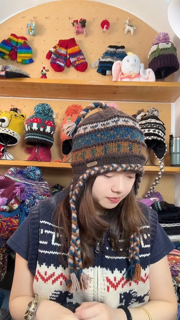 羊毛百分百纯手工帽子闪购17