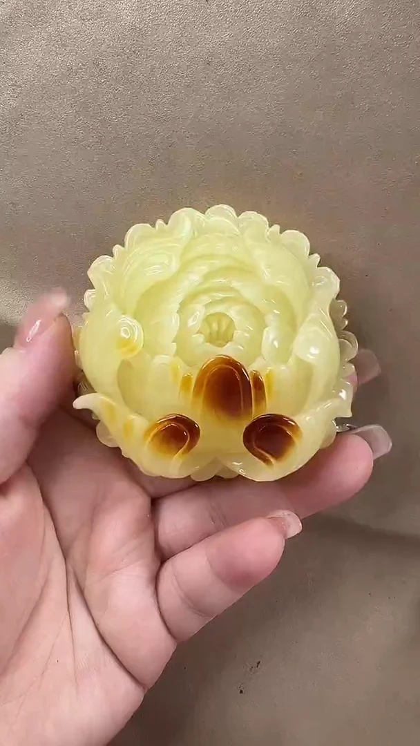 琥珀颈饰未镶嵌吊坠