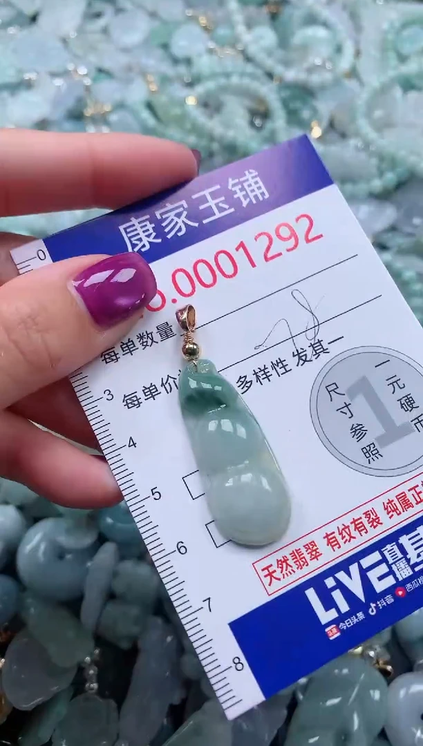 颈饰未镶嵌翡翠1292