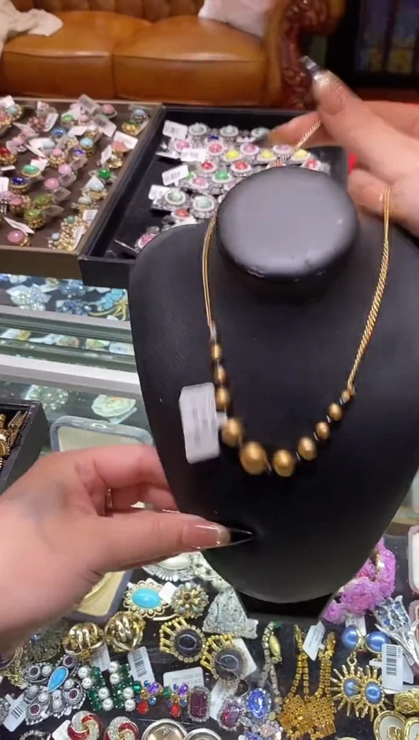 琉璃铜合金楚楚珠宝中古甄选不退换