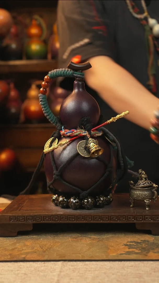 156大漆一物一拍记葫堂出品【不带手串】