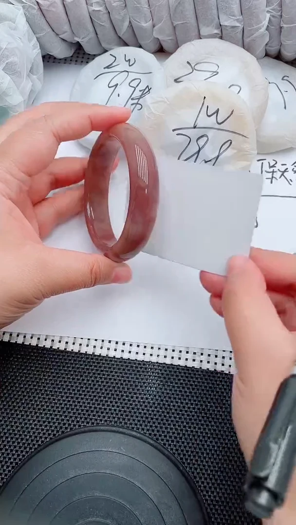 未镶嵌手镯石英质玉39-60-61