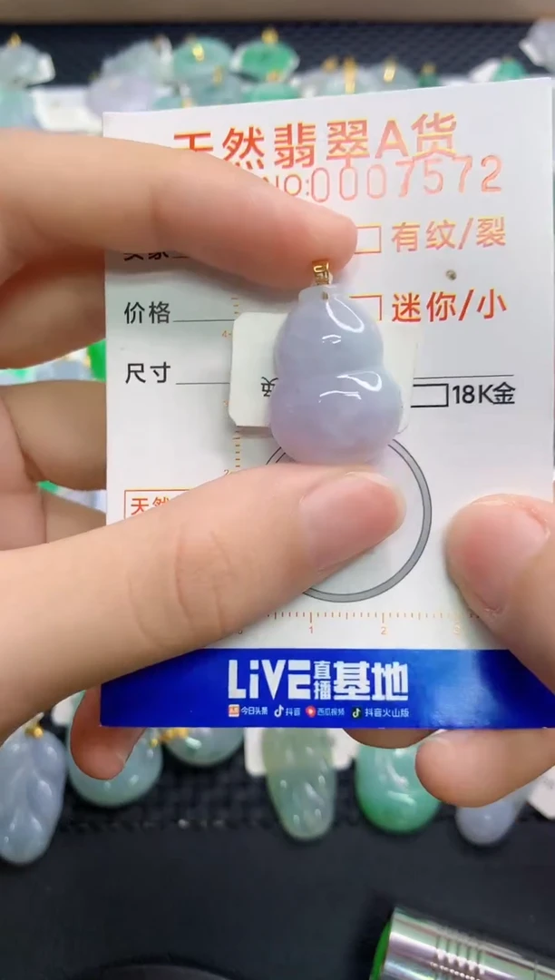 翡翠未镶嵌颈饰45345345343