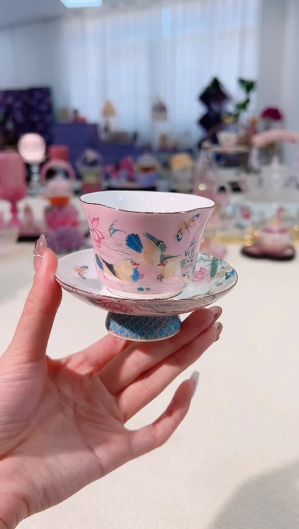 百鸟 杯碟---