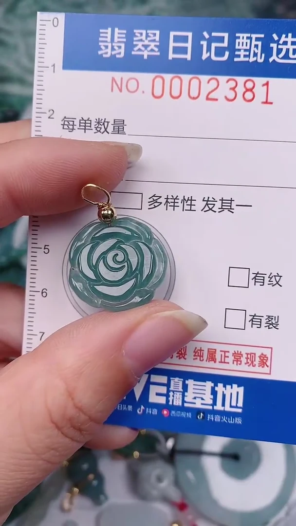 【闪购商品】翡翠颈饰未镶嵌00002381