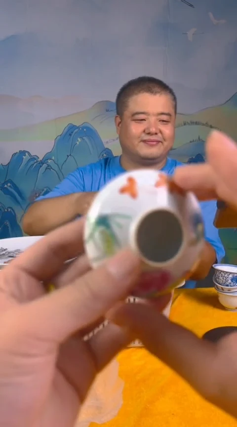 摆件景德镇陶瓷青花摆件61