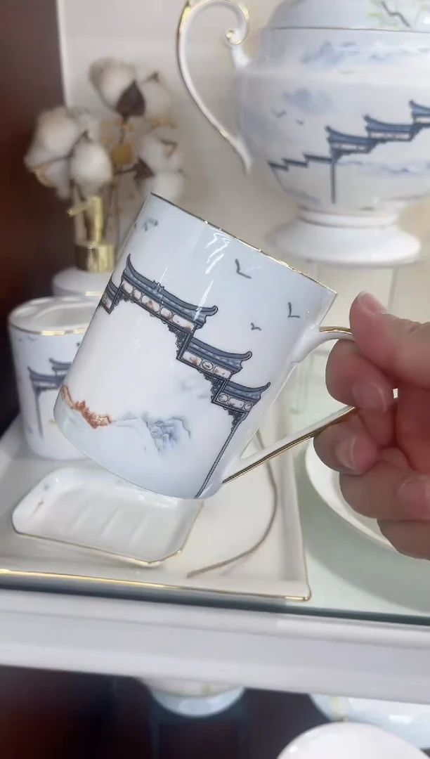 36%以上骨粉骨瓷口杯