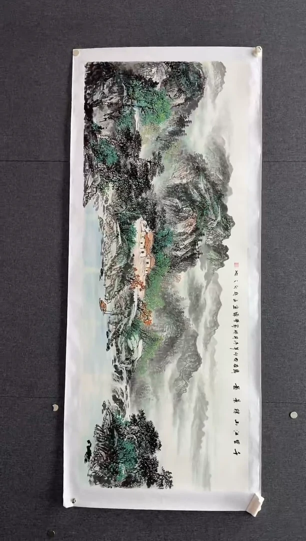 国画炳山艺术--吴如顺老师作品