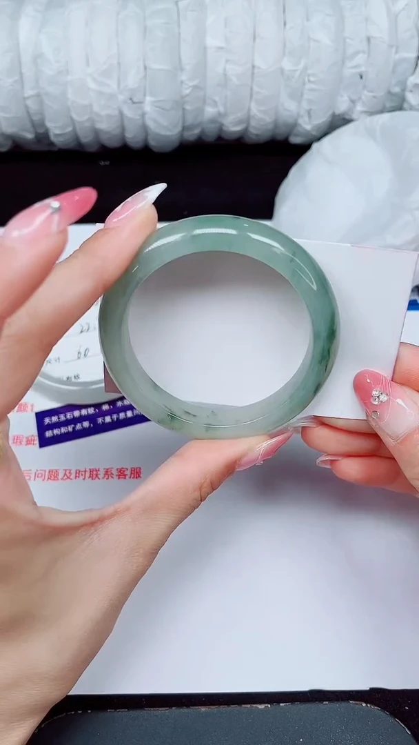未镶嵌手镯石英质玉303-52/53