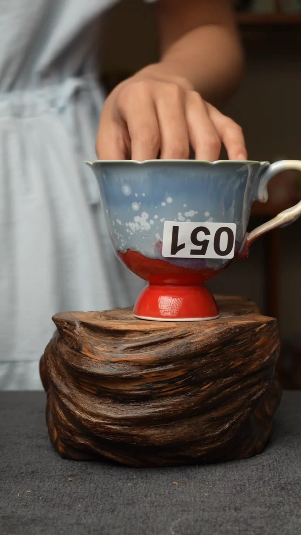 杯子051景德镇手创颜色釉杯（食品级）