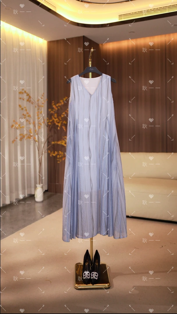 GG度假风国风系减龄时尚连衣裙气质宽松W-A48