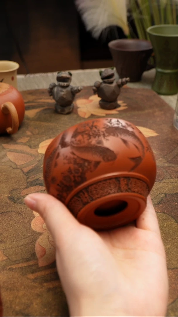 茶杯紫砂宜兴紫砂茶具正品