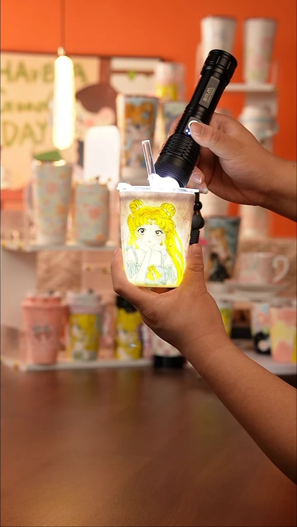 景德镇手工手绘文创陶瓷杯