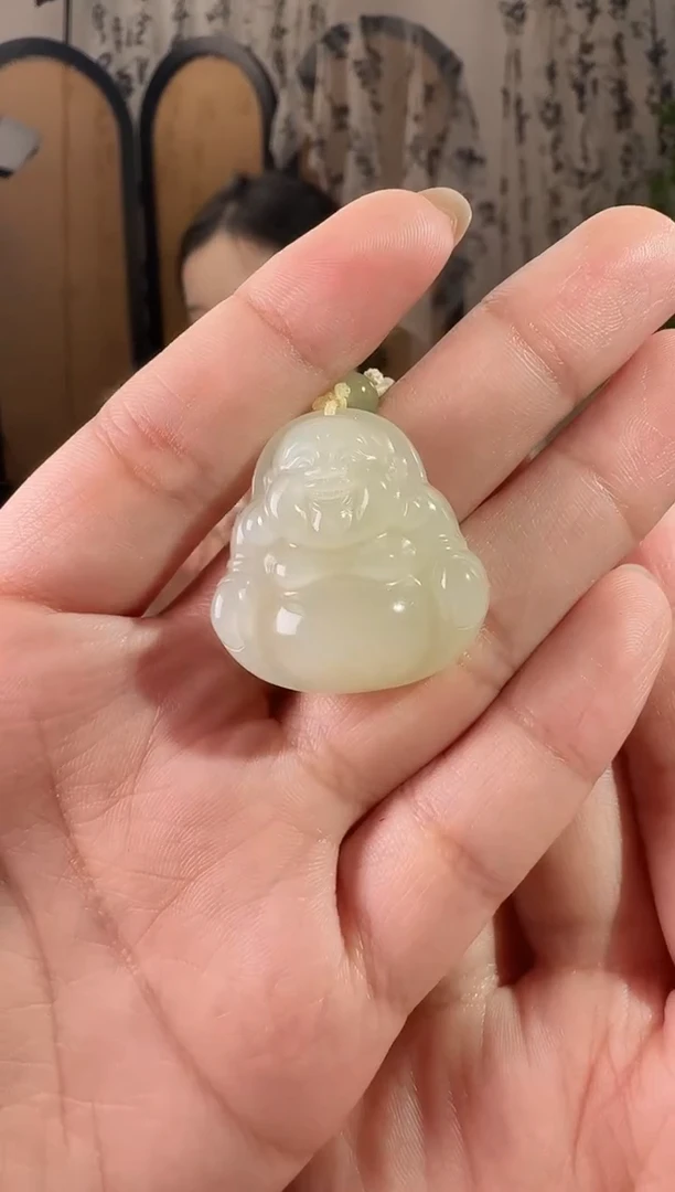颈饰未镶嵌和田玉30佛公 9