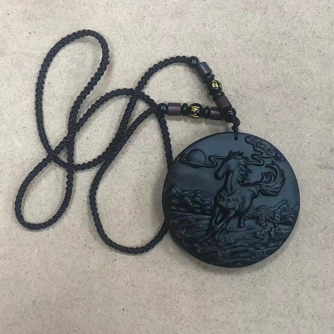 马到功成精品吊坠 YW  218 （配礼盒）