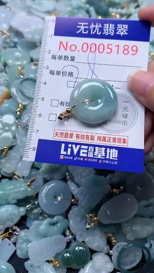 颈饰未镶嵌翡翠5189