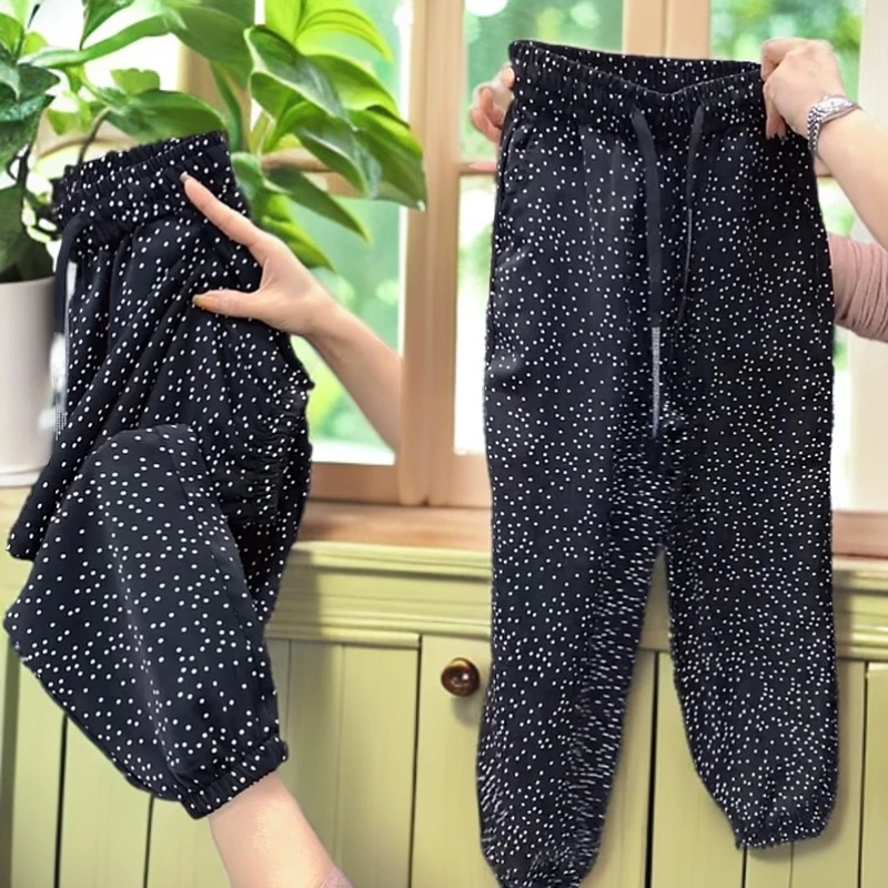 满天星抖抖裤663-1洋气百搭