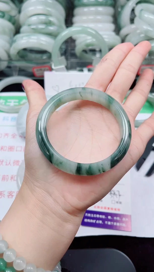 未镶嵌手镯石英质玉68-53/54