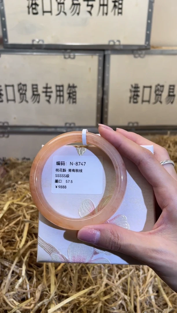 未镶嵌手镯石英质玉N8747