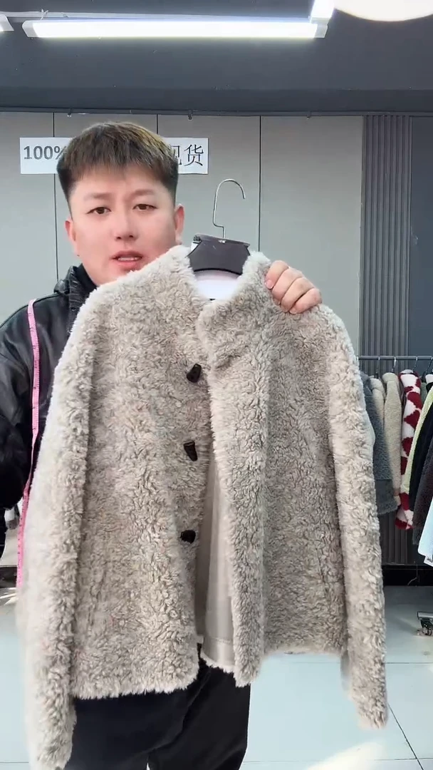 女士100%羊毛冬装外套福利款007