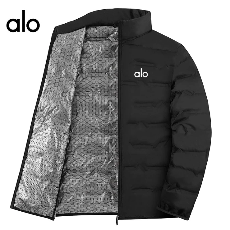 冬季男士羽绒服石墨烯保暖休闲轻薄白鸭绒羽绒服立领外套