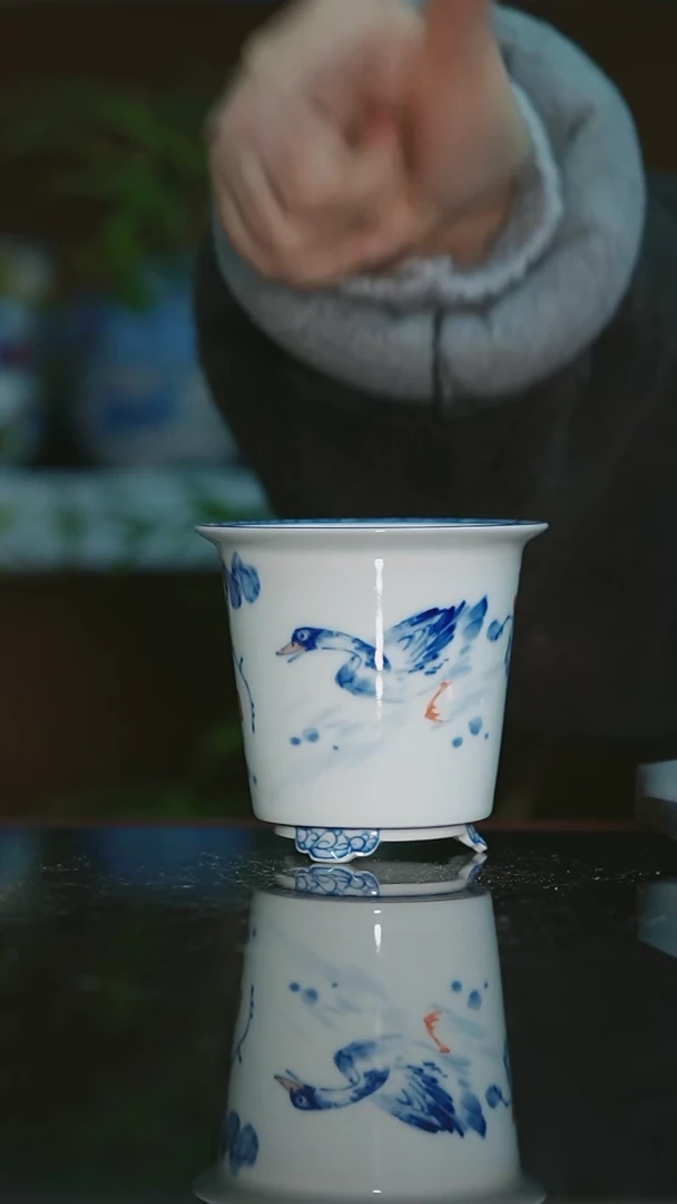 【闪购商品】手绘陶瓷内口7高8深