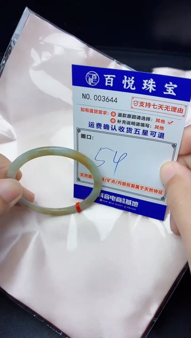 未镶嵌手镯翡翠手镯