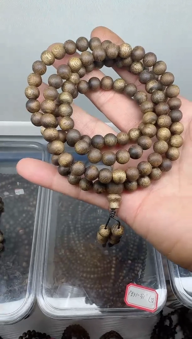 【闪购商品】沉香手串乌身0.8规格多圈21克
