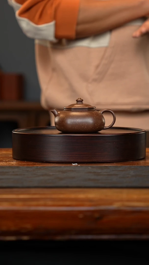 【闪购商品】紫砂茶壶SQT-六方寒江170cc