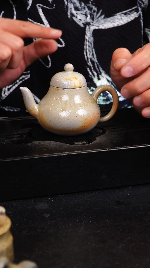 茶壶紫砂宜兴紫砂柴烧壶