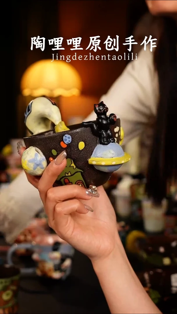 陶哩哩原创手作陶瓷3809