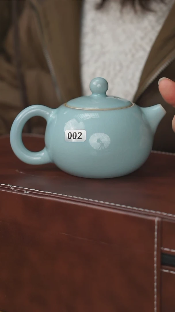【闪购商品】壶002号天青西施壶开片一级