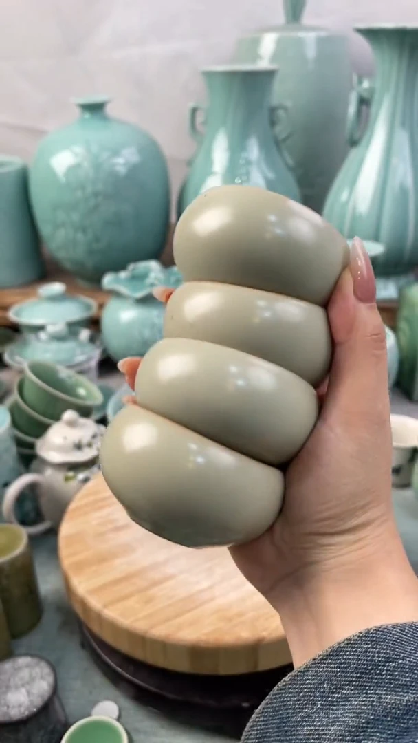 【闪购商品】特价福利 微瑕 慧仙青瓷