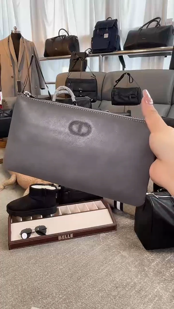 牛皮（革）韩爵绅士包包皮具837