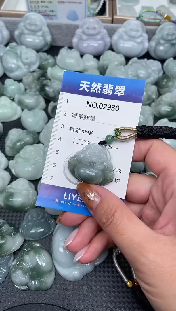 颈饰未镶嵌翡翠纯天然A货缅翡2930