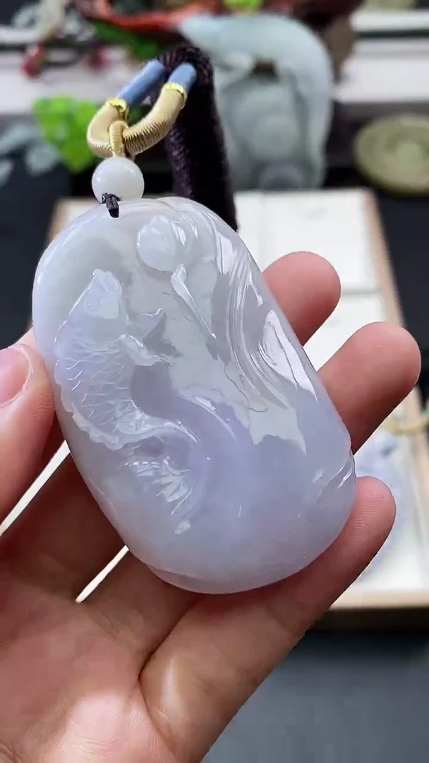 颈饰未镶嵌翡翠天然缅甸A货翡翠