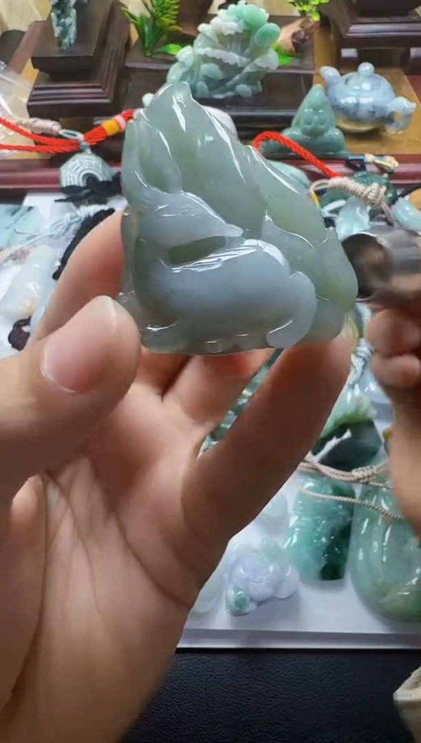 吊坠(不含链)未镶嵌翡翠1