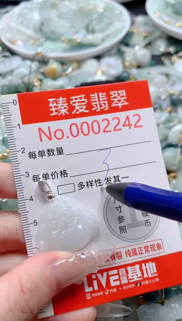 颈饰未镶嵌翡翠2242