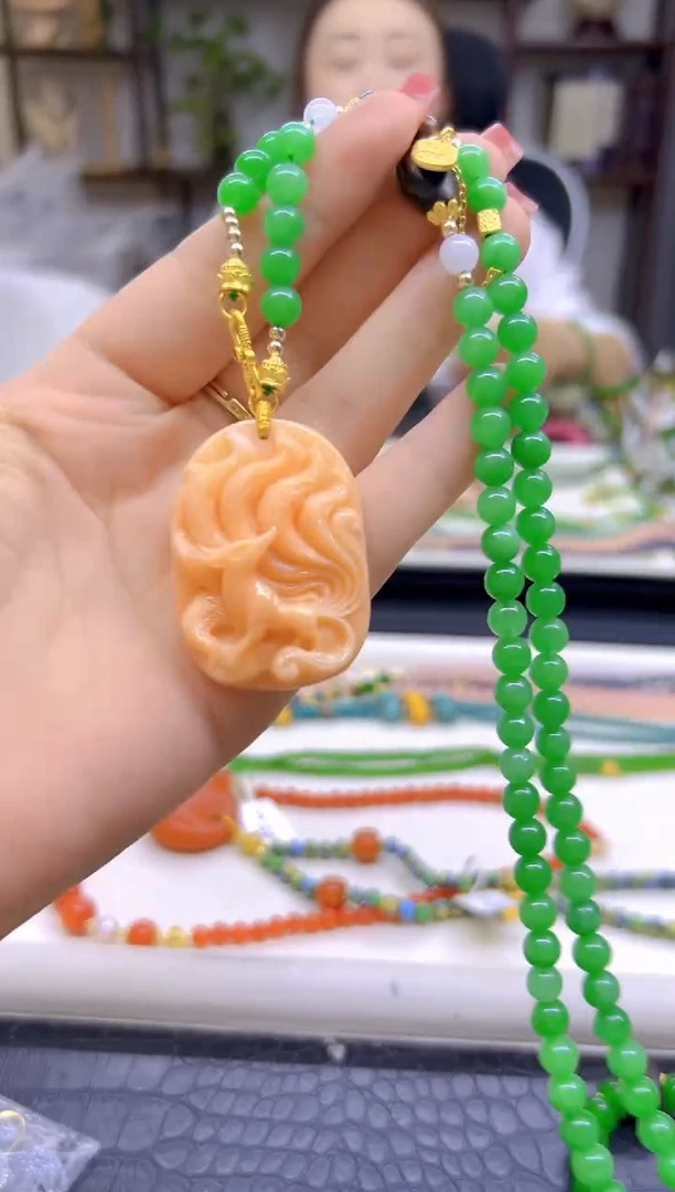 毛衣链未镶嵌翡翠DIY款M605