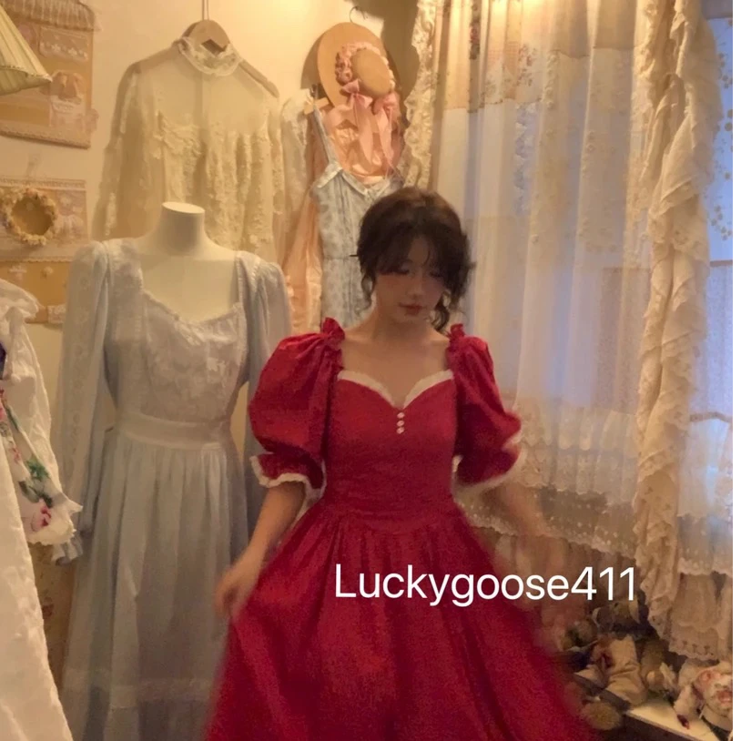 2号 【售出不退换】法式 vintage连衣裙