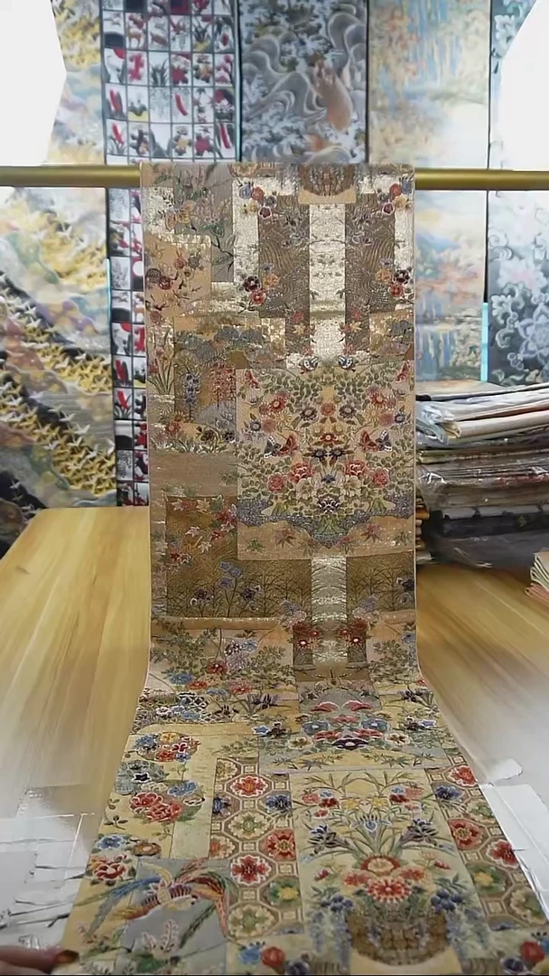 【闪购商品】织绣织锦80琳派花鸟