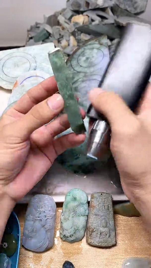 裸石翡翠天然缅甸翡翠A货12