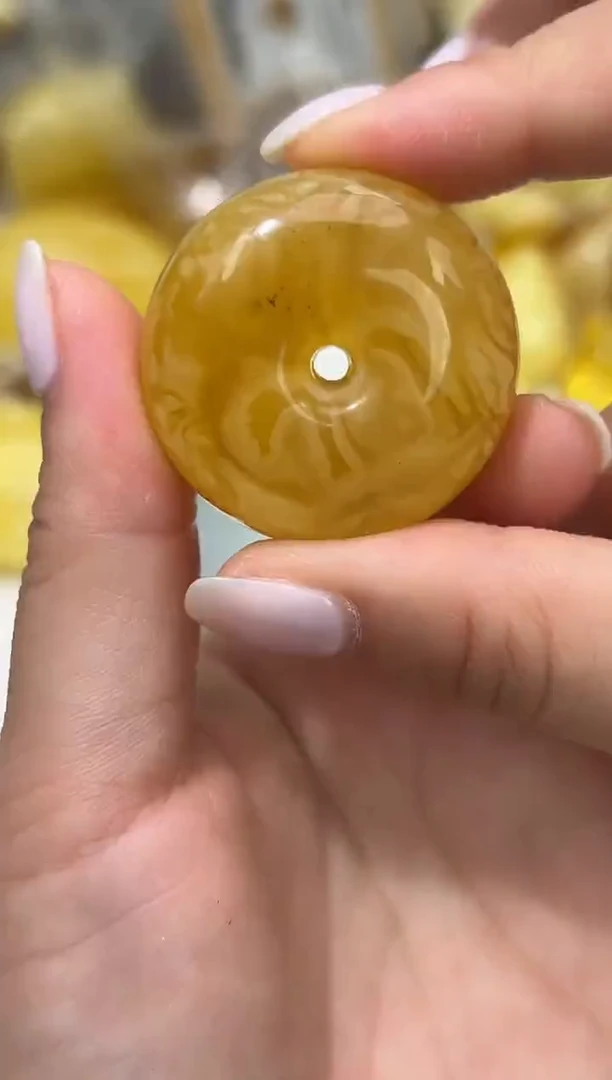 裸石琥珀未镶嵌琥珀蜜蜡吊坠