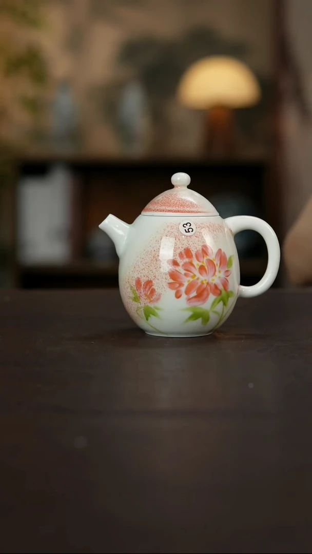 杯景德镇陶瓷杯碗柴烧多人