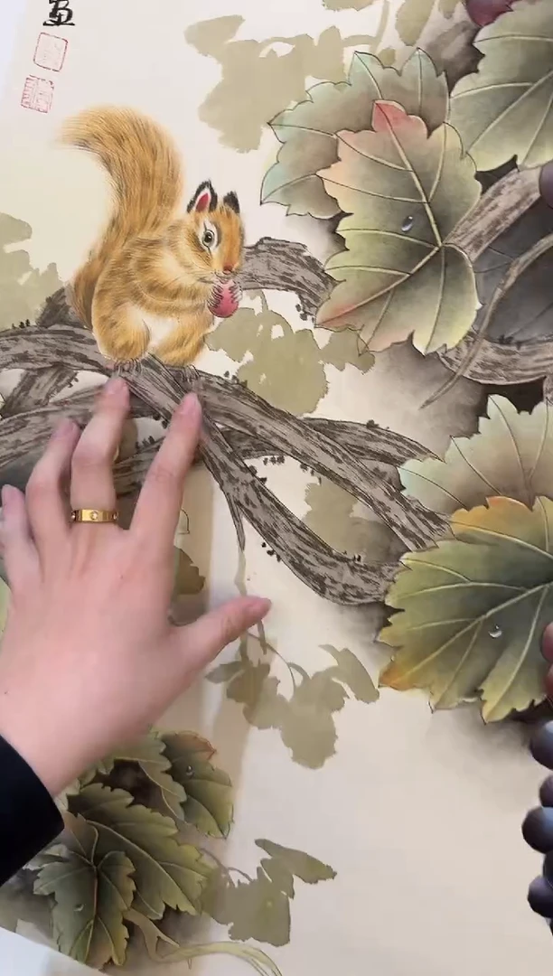 国画26李庆友大易美术馆本人作品w