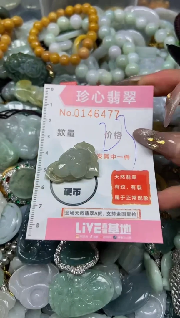 【闪购商品】翡翠颈饰未镶嵌闪购0146477