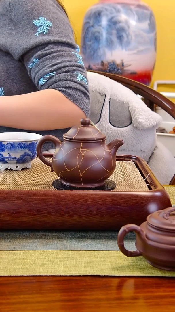 茶壶紫砂徐记福康 原矿紫砂 9
