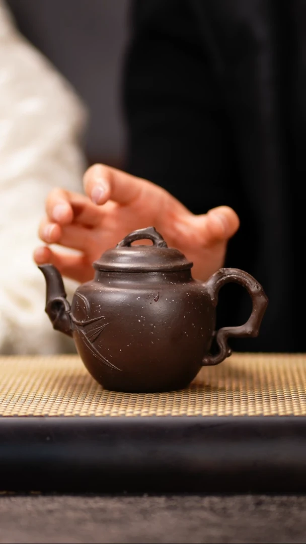 ZCY119紫玉金砂梅竹双清