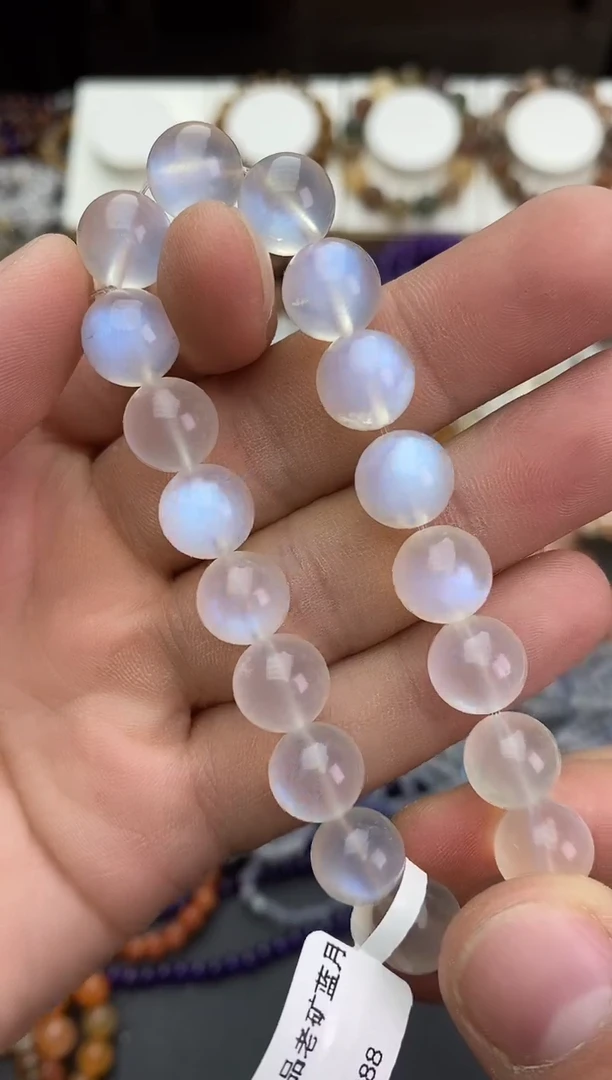 未镶嵌手链月光石手链