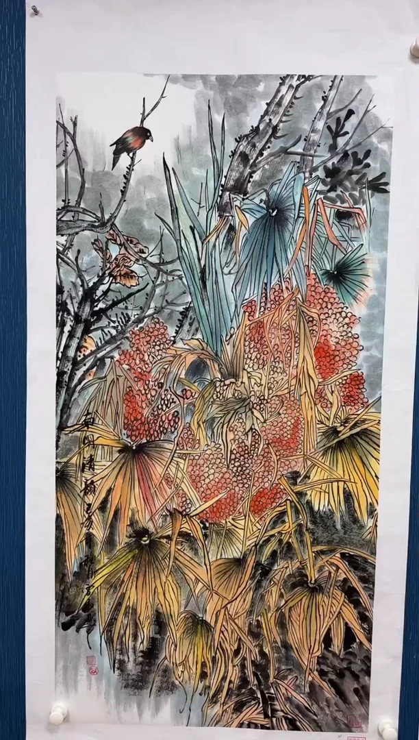 国画李雪傲-书法/绘画W16